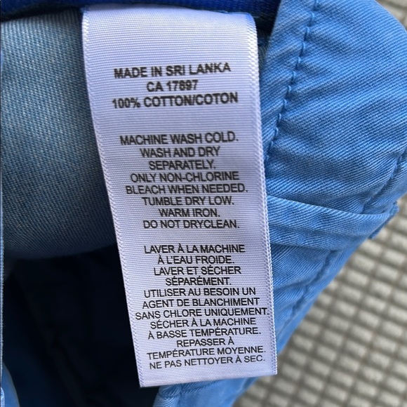 Men's Blue chinos - Picture 6 of 6